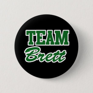 Macaron Rond 5 Cm Survivant de l'équipe Brett