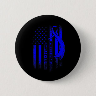 Macaron Rond 5 Cm Survivant de l'hydrocéphalie surmonte le guerrier