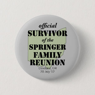 Macaron Rond 5 Cm Survivant officiel