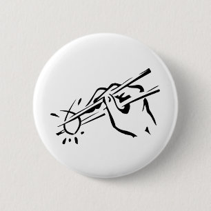 Macaron Rond 5 Cm Sushi athées ! (ichthys)