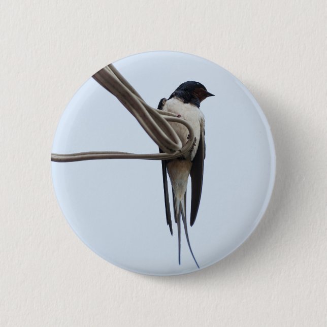 Macaron Rond 5 Cm Swallow (Devant)