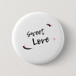 Macaron Rond 5 Cm Sweet Love