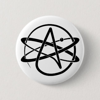 Macaron Rond 5 Cm Symbole athée