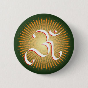 Macaron Rond 5 Cm Symbole d'OM