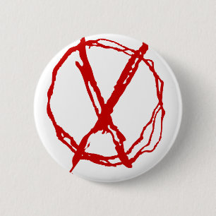 Macaron Rond 5 Cm Symbole d'opérateur