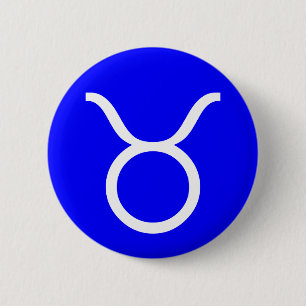 Macaron Rond 5 Cm Symbole du Taurus
