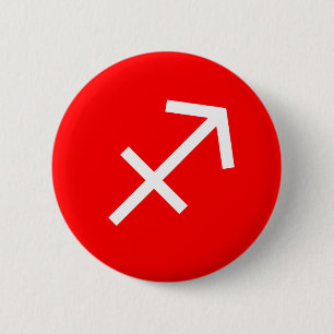 Macaron Rond 5 Cm Symbole sagittaire