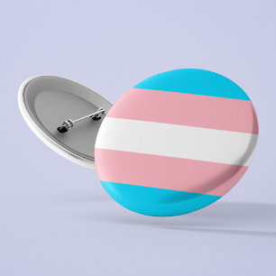 Macaron Rond 5 Cm Symbole transgenre Diversité genre Mois