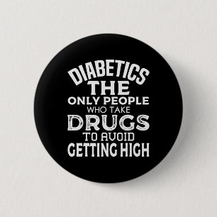 Macaron Rond 5 Cm T1d Diabétique Type 1 Sensibilisation au diabète H