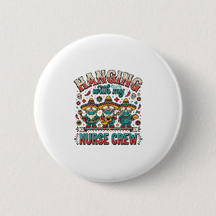 Macaron Rond 5 Cm T-shirt de infirmière de fiesta suspendue avec mon