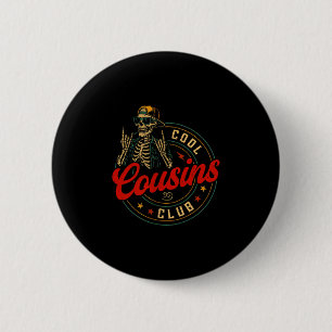 Macaron Rond 5 Cm T-shirt drôle du club des cousins sympas Équipage