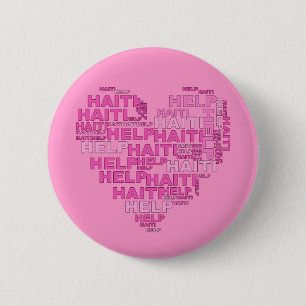 Macaron Rond 5 Cm T-shirt et habillement du Haïti d'aide