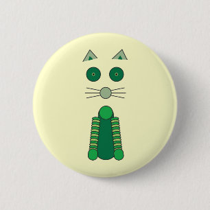 Macaron Rond 5 Cm T-shirt irlandais CAT