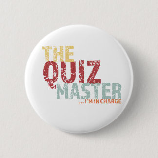 Macaron Rond 5 Cm T-shirt maître Quiz