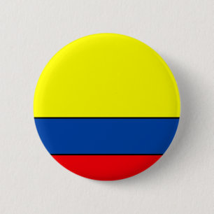 Macaron Rond 5 Cm T-shirts et cadeaux colombiens de drapeau