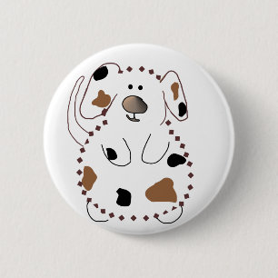 Macaron Rond 5 Cm T-shirts et cadeaux de chien de bande dessinée