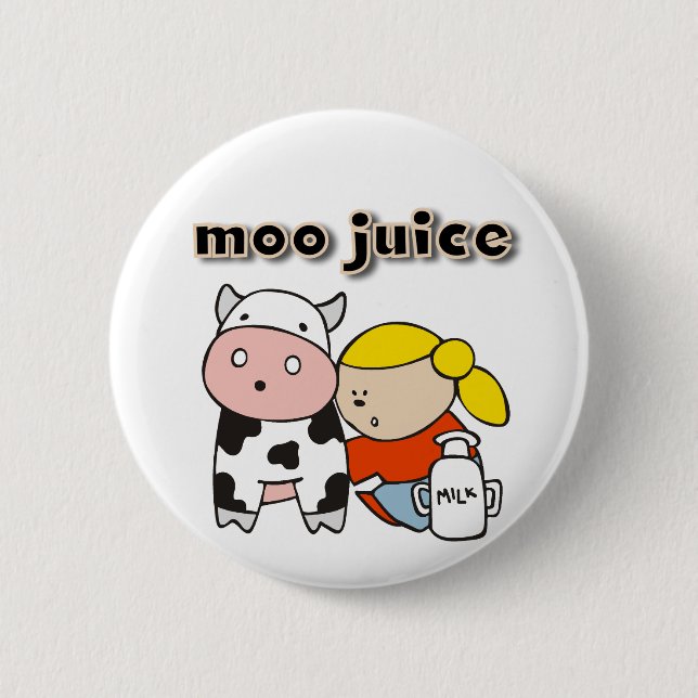 Macaron Rond 5 Cm T-shirts et cadeaux de jus de MOO (Devant)
