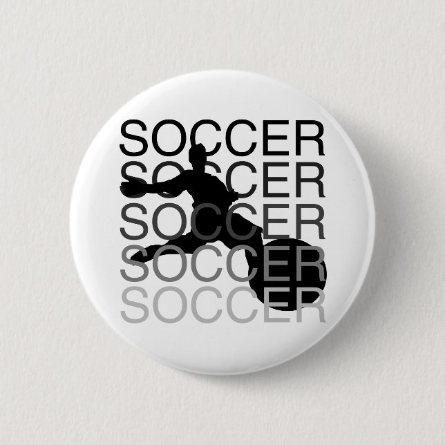 Macaron Rond 5 Cm T-shirts et cadeaux du FOOTBALL (Devant)
