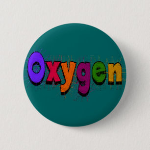 Macaron Rond 5 Cm T-shirts et cadeaux du "oxygène" de thérapeute