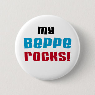 Macaron Rond 5 Cm T-shirts et cadeaux My Beppe Rocks