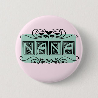Macaron Rond 5 Cm T-shirts et cadeaux Nameplate Nana