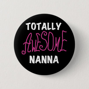 Macaron Rond 5 Cm T-shirts et cadeaux Nanna roses absolument géniaux