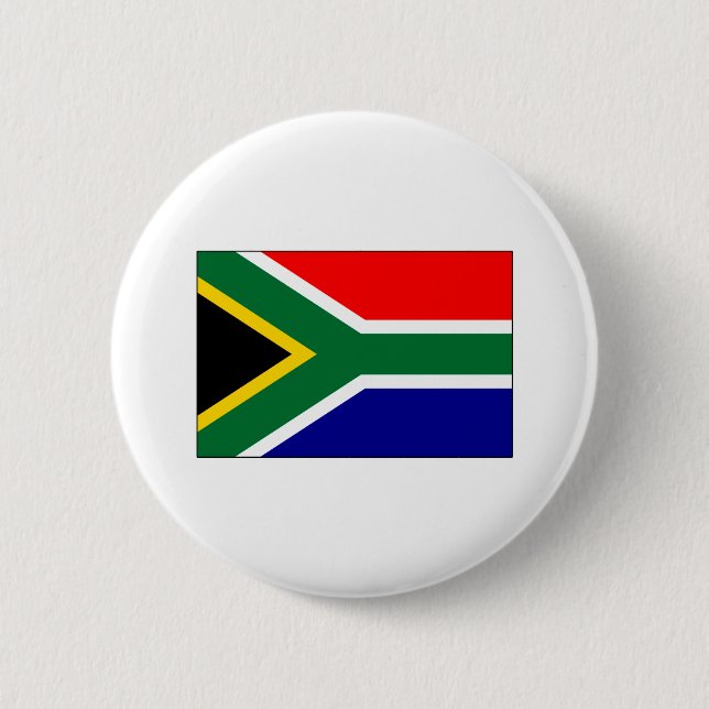 Macaron Rond 5 Cm T-shirts et cadeaux sud-africains de drapeau (Devant)