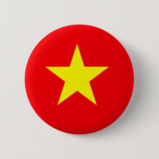 Macaron Rond 5 Cm T-shirts et cadeaux vietnamiens de drapeau (Devant)