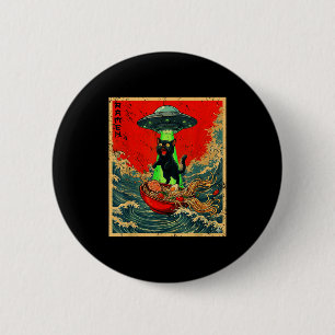 Macaron Rond 5 Cm T-shirts graphiques hommes femmes Chat Ramen Ufo A