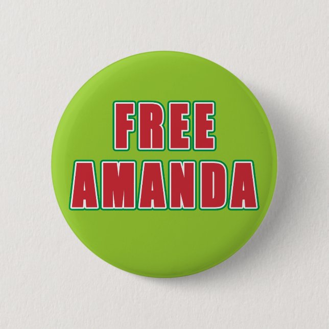 Macaron Rond 5 Cm T-shirts LIBRE d'AMANDA, boutons, sweat - shirts à (Devant)