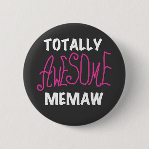 Macaron Rond 5 Cm T-shirts rose totalement impressionnant de Memaw