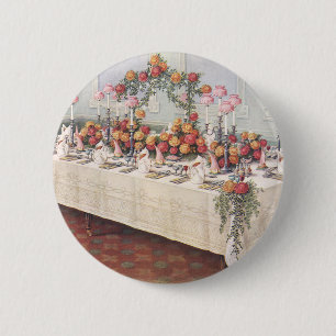 Macaron Rond 5 Cm Table de banquet de mariage vintage