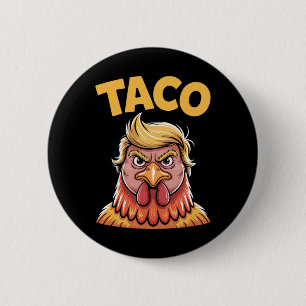 Macaron Rond 5 Cm Taco Trump Toujours Se Défile Humour Politique Gou