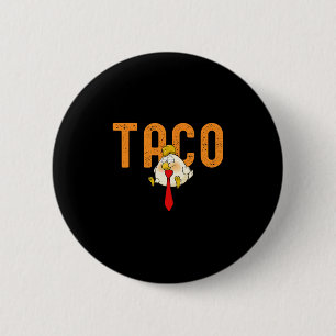 Macaron Rond 5 Cm Taco Trump - Trump se dégonfle toujours Drôle de T