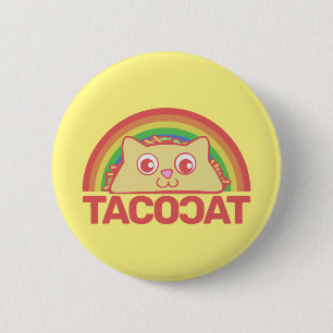 Macaron Rond 5 Cm Tacocat Deluxe