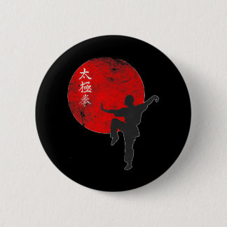 Macaron Rond 5 Cm tai chi martial art spirituel