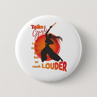 Macaron Rond 5 Cm TaikoGirl Loud (dreadlocks)