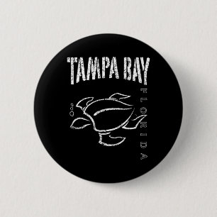 Macaron Rond 5 Cm Tampa Bay Floride Souvenir