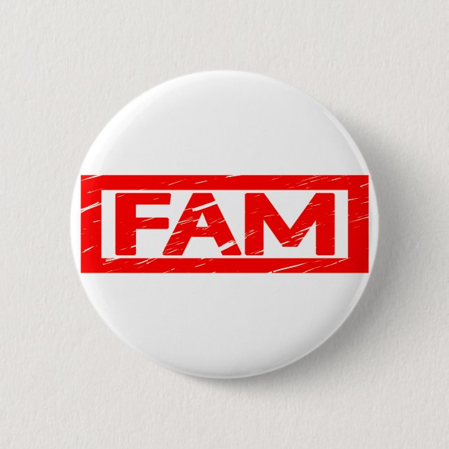 Macaron Rond 5 Cm Tampon (Devant)