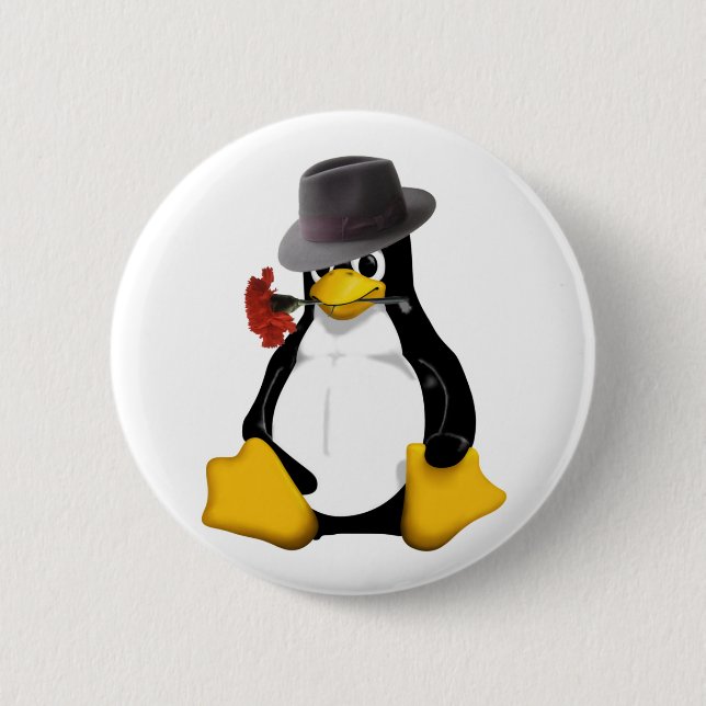 Macaron Rond 5 Cm Tango de Linux (Devant)