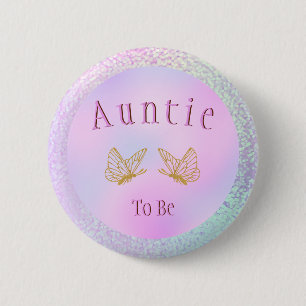Macaron Rond 5 Cm Tante À Être Fille Baby shower Whimsical Papillo