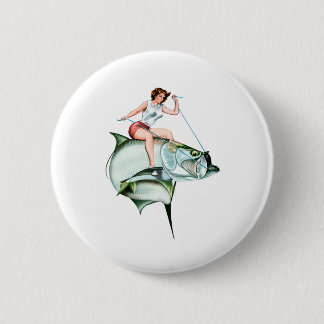 Macaron Rond 5 Cm Tarpon Rider