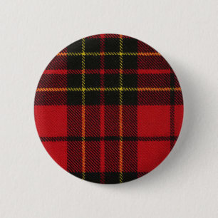 Macaron Rond 5 Cm Tartan de Brodie de clan