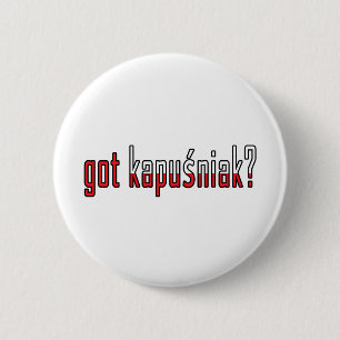 Macaron Rond 5 Cm t'as du kapusniak ? Drapeau