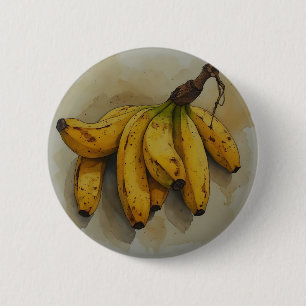 Macaron Rond 5 Cm Tas frais de bananes