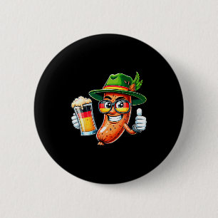 Macaron Rond 5 Cm Tasse Prost Bière Drapeau Américain Allemand Homme
