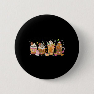 Macaron Rond 5 Cm Tasses de café de Noël au latte au biscuit au pain