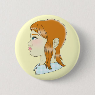 Macaron Rond 5 Cm Tatouage traditionnel de Byrd de skinhead