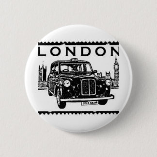 Macaron Rond 5 Cm Taxi de Londres
