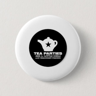 Macaron Rond 5 Cm tea_party_tea_parties_are_for_little_girls_sticker